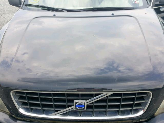 YV1CZ911851138315 - 2005 VOLVO XC90 T6 BLACK photo 7