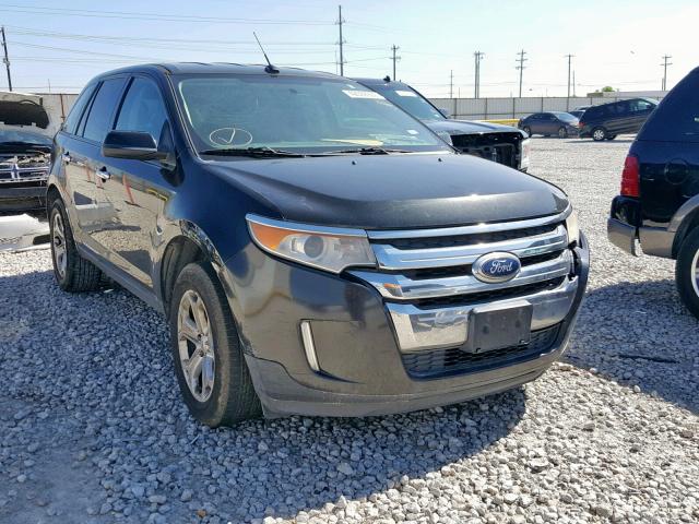 2FMDK3JC4BBA88392 - 2011 FORD EDGE SEL BLACK photo 1