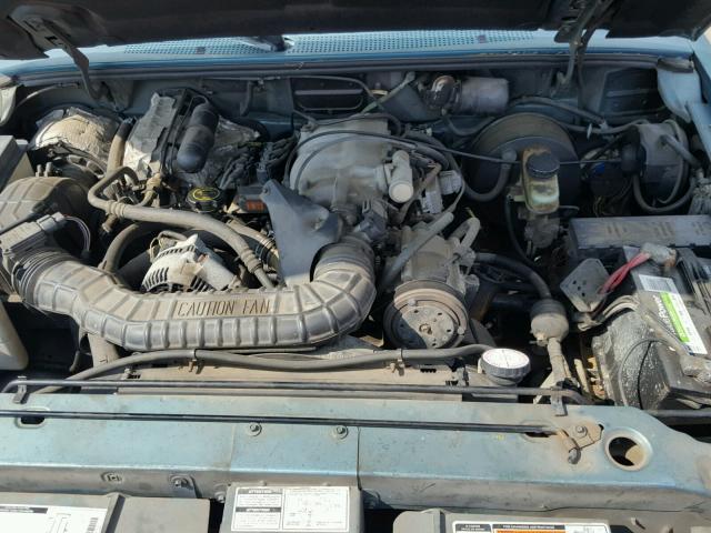 4F4CR16X7RTM56139 - 1994 MAZDA B4000 CAB GREEN photo 7