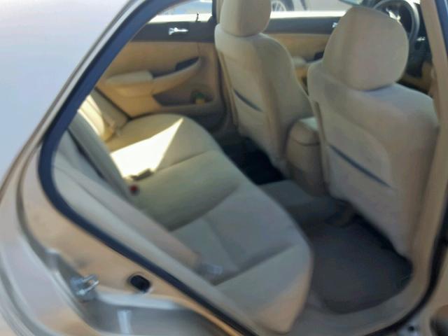 1HGCM56454A803025 - 2004 HONDA ACCORD LX BEIGE photo 6