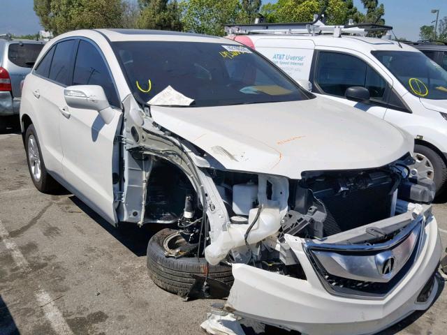 5J8TB3H51HL023680 - 2017 ACURA RDX TECHNO WHITE photo 1