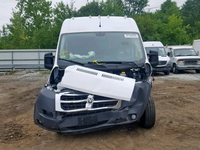 3C6TRVPG7HE503697 - 2017 RAM PROMASTER WHITE photo 9