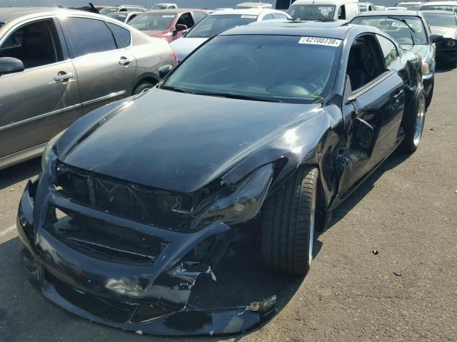 JNKCV64E48M103948 - 2008 INFINITI G37 BASE BLACK photo 2