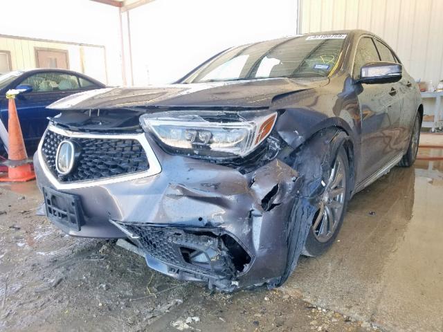 19UUB2F70JA012450 - 2018 ACURA TLX ADVANC GRAY photo 2