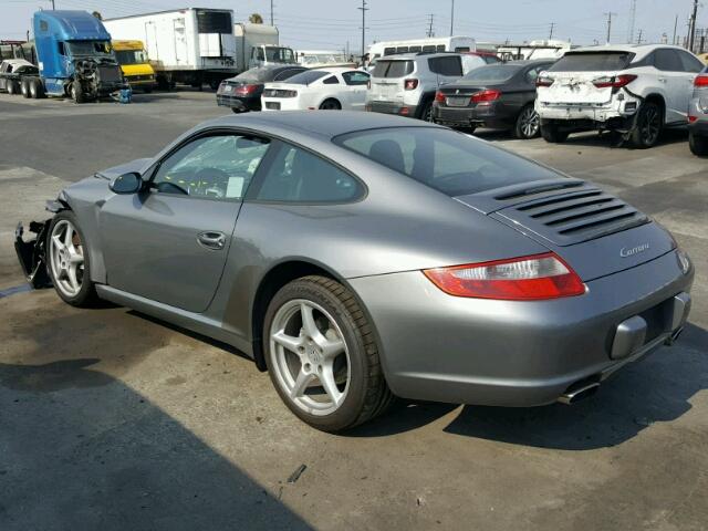 WP0AA29955S716466 - 2005 PORSCHE 911 CARRER SILVER photo 3