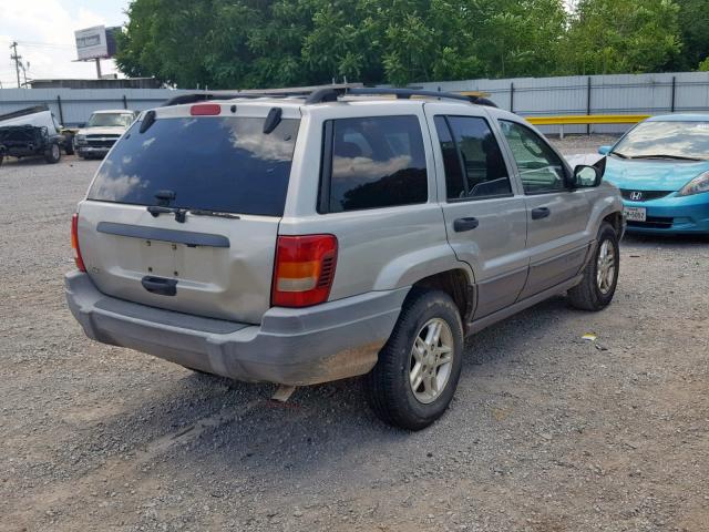 1J4GX48S13C504819 - 2003 JEEP GRAND CHER GRAY photo 4