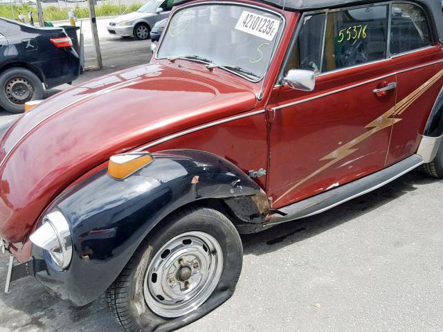 1522140011 - 1972 VOLKSWAGEN BEETLE TWO TONE photo 9