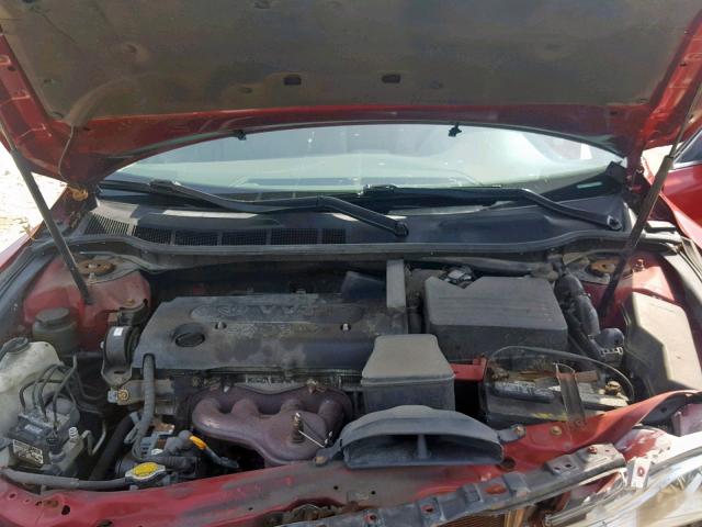 4T1BE46K87U062402 - 2007 TOYOTA CAMRY NEW RED photo 7