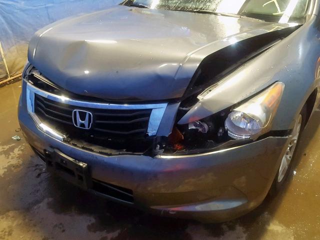 1HGCP26449A128796 - 2009 HONDA ACCORD LXP GRAY photo 9