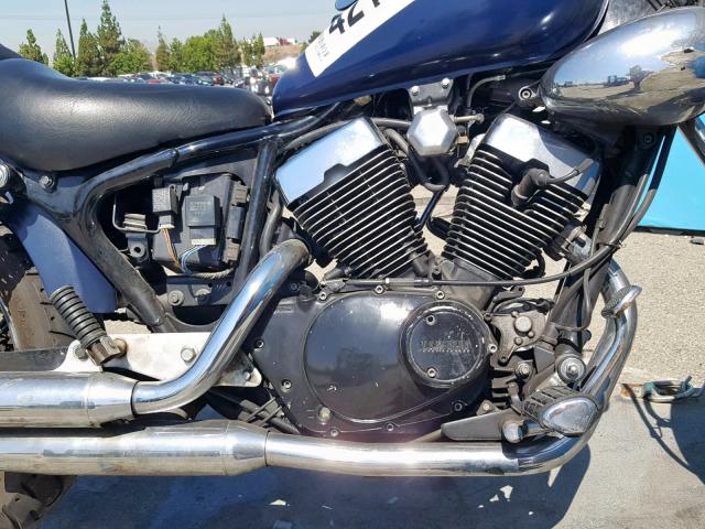 JYAVG04Y7BA001138 - 2011 YAMAHA XV250 C BLUE photo 7