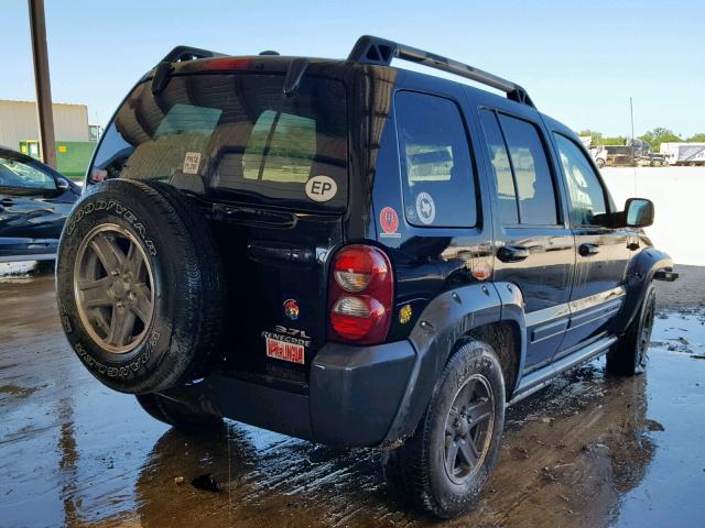 1J4GK38K15W539984 - 2005 JEEP LIBERTY RE BLACK photo 4