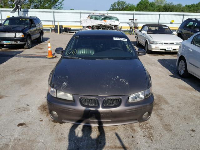1G2WP52K12F148020 - 2002 PONTIAC GRAND PRIX BROWN photo 9