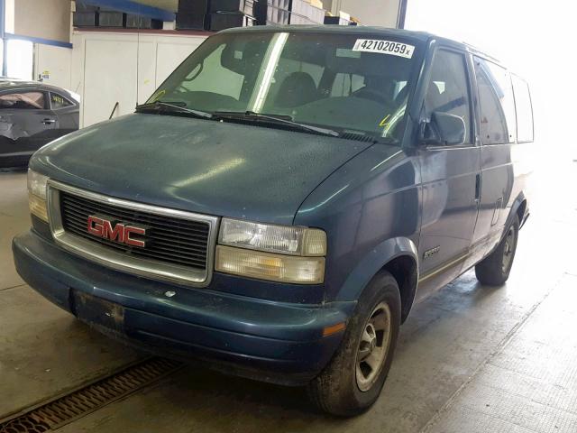 1GKDM19W2WB529812 - 1998 GMC SAFARI XT BLUE photo 2