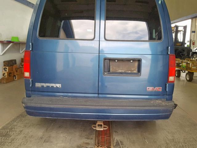 1GKDM19W2WB529812 - 1998 GMC SAFARI XT BLUE photo 9