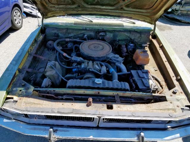 LH23G1E132245 - 1971 DODGE DART GREEN photo 7