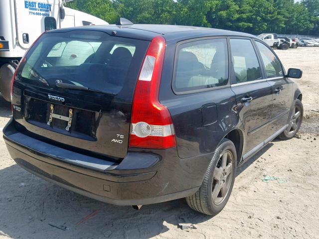 YV1MJ682452106982 - 2005 VOLVO V50 T5 BLACK photo 4