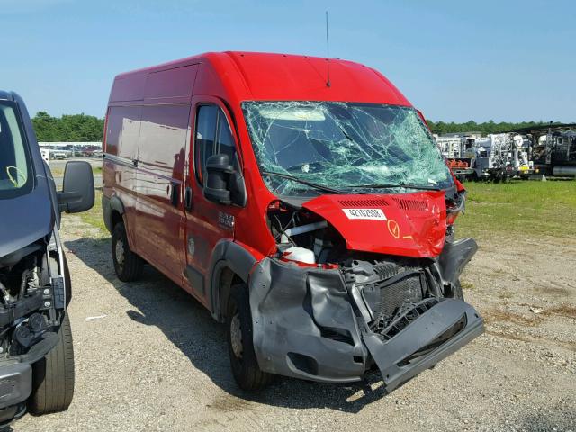 3C6TRVBG9HE501862 - 2017 RAM PROMASTER 红色 照片 1