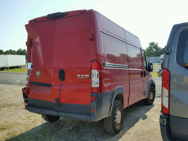 3C6TRVBG9HE501862 - 2017 RAM PROMASTER 红色 照片 4