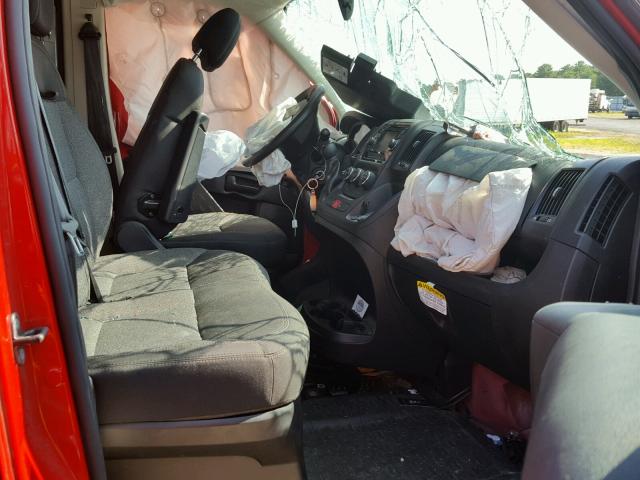 3C6TRVBG9HE501862 - 2017 RAM PROMASTER 红色 照片 5