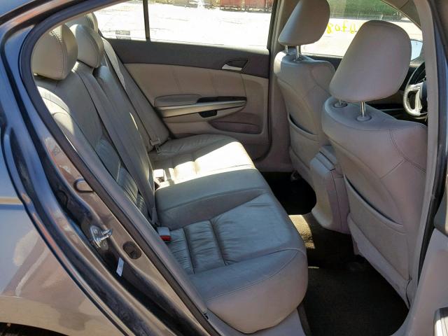 1HGCP36858A064677 - 2008 HONDA ACCORD EXL GRAY photo 6