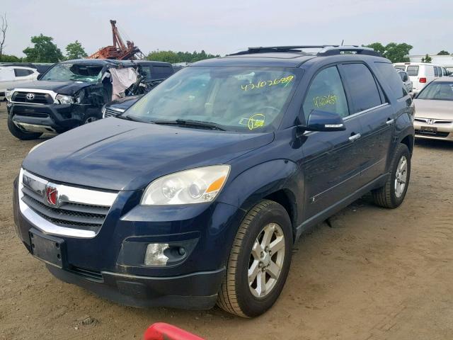 5GZEV23727J160864 - 2007 SATURN OUTLOOK XR BLUE photo 2