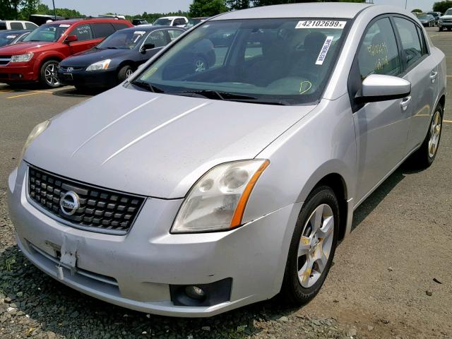 3N1AB61E57L676889 - 2007 NISSAN SENTRA 2.0 SILVER photo 2