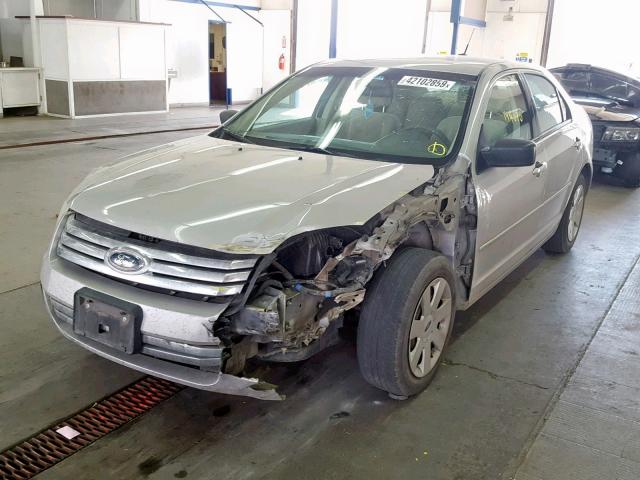 3FAHP06Z18R152018 - 2008 FORD FUSION S SILVER photo 2