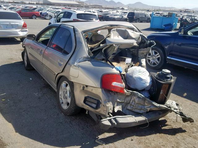 1N4DL01A91C213485 - 2001 NISSAN ALTIMA GXE GOLD photo 3