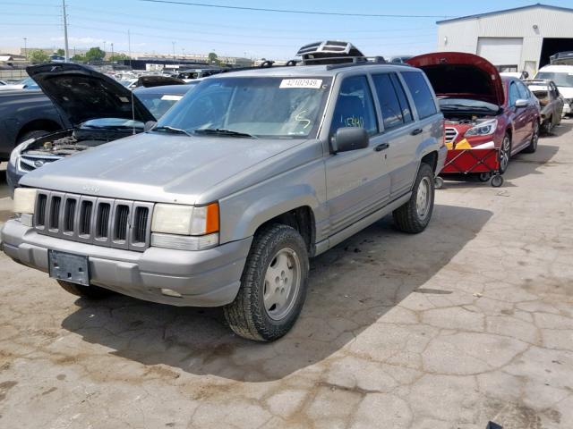 1J4GZ58S5WC122541 - 1998 JEEP GRAND CHER TAN photo 2