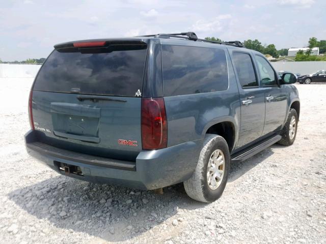 1GKFC16078R172519 - 2008 GMC YUKON XL C BLUE photo 4