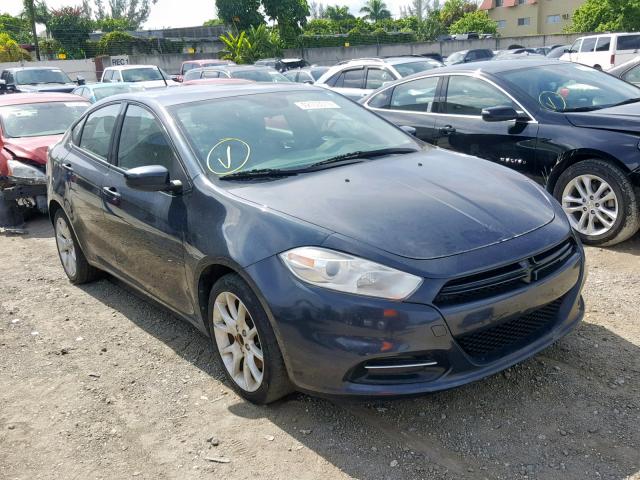 1C3CDFBA1DD270593 - 2013 DODGE DART SXT GRAY photo 1