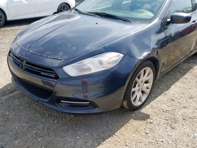 1C3CDFBA1DD270593 - 2013 DODGE DART SXT GRAY photo 9