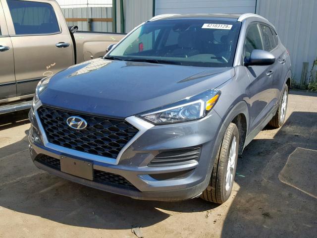 KM8J3CA46KU985488 - 2019 HYUNDAI TUCSON LIM GRAY photo 2