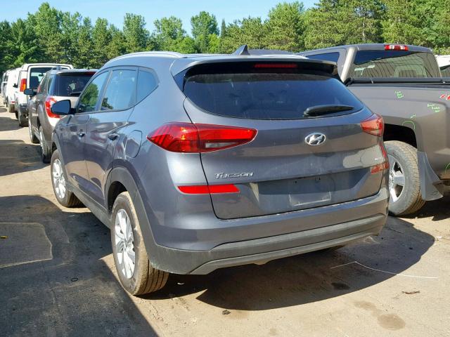 KM8J3CA46KU985488 - 2019 HYUNDAI TUCSON LIM GRAY photo 3