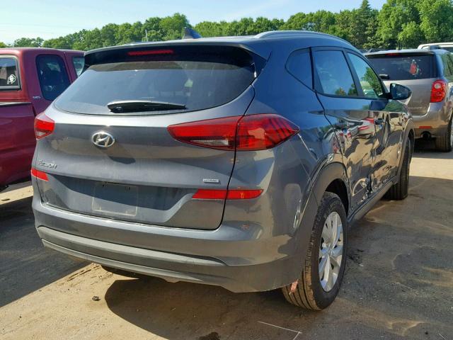 KM8J3CA46KU985488 - 2019 HYUNDAI TUCSON LIM GRAY photo 4