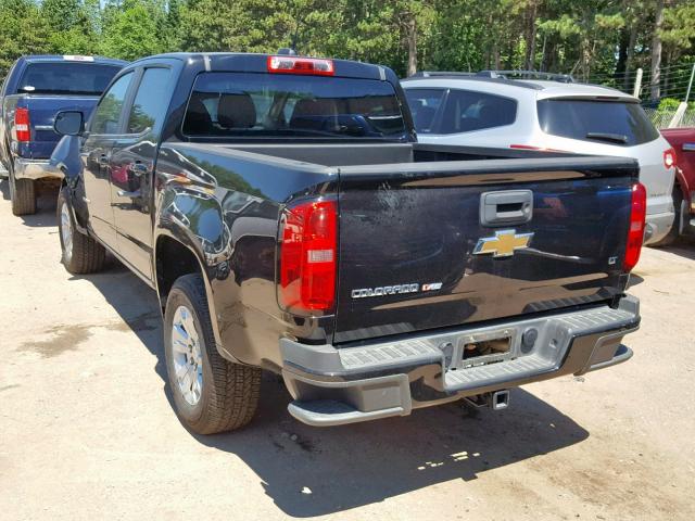 1GCGSCEN1K1218346 - 2019 CHEVROLET COLORADO L BLACK photo 3