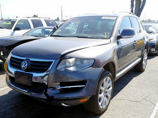 WVGBE77L69D027594 - 2009 VOLKSWAGEN TOUAREG 2 CHARCOAL photo 2