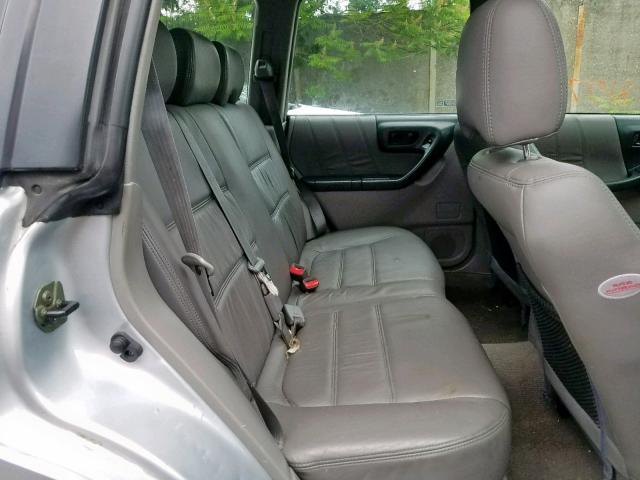 JF1SF65662H751492 - 2002 SUBARU FORESTER S SILVER photo 6