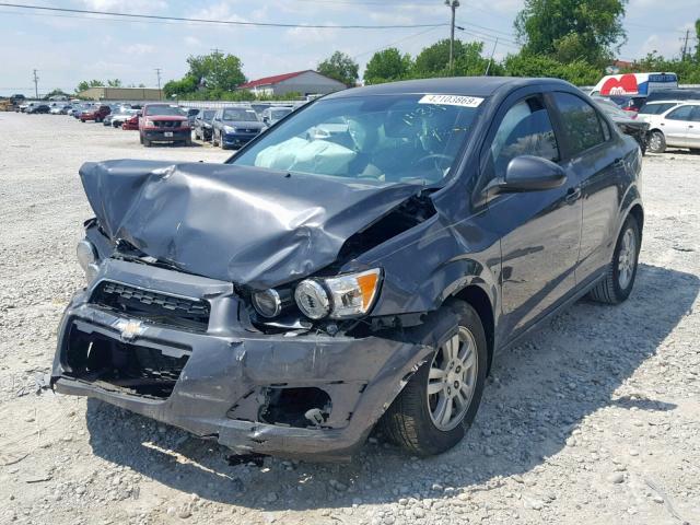 1G1JA5SH7C4201434 - 2012 CHEVROLET SONIC LS CHARCOAL photo 2