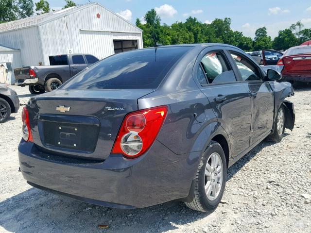 1G1JA5SH7C4201434 - 2012 CHEVROLET SONIC LS CHARCOAL photo 4