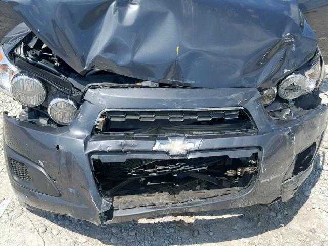 1G1JA5SH7C4201434 - 2012 CHEVROLET SONIC LS CHARCOAL photo 7