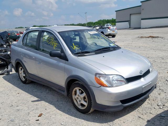 JTDBT123420216675 - 2002 TOYOTA ECHO GRAY photo 1