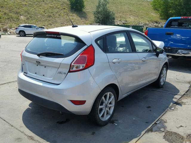 3FADP4EJ7GM163036 - 2016 FORD FIESTA SE SILVER photo 4