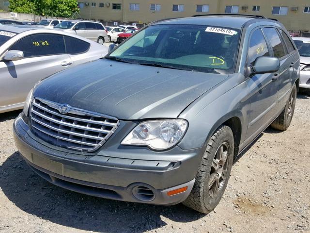 2A8GM48L37R356492 - 2007 CHRYSLER PACIFICA GRAY photo 2