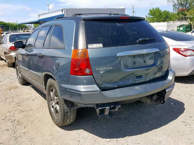 2A8GM48L37R356492 - 2007 CHRYSLER PACIFICA GRAY photo 3