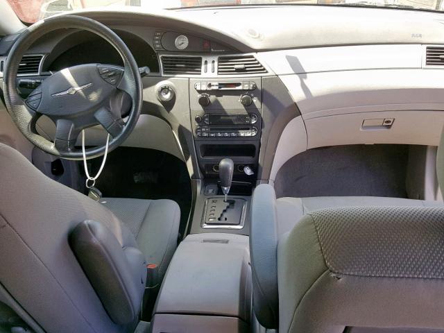 2A8GM48L37R356492 - 2007 CHRYSLER PACIFICA GRAY photo 9