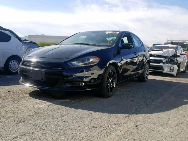 1C3CDFBA2DD340201 - 2013 DODGE DART SXT BLACK photo 2