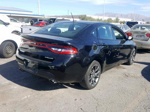 1C3CDFBA2DD340201 - 2013 DODGE DART SXT BLACK photo 4