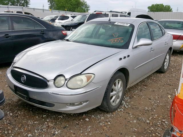 2G4WD532451347055 - 2005 BUICK LACROSSE C SILVER photo 2