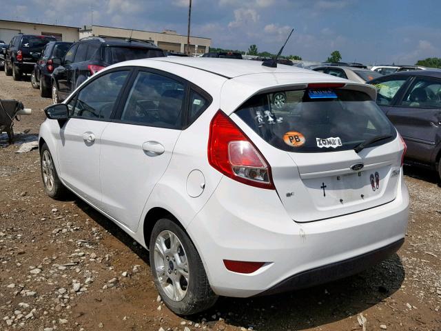 3FADP4EJ2EM160591 - 2014 FORD FIESTA SE WHITE photo 3